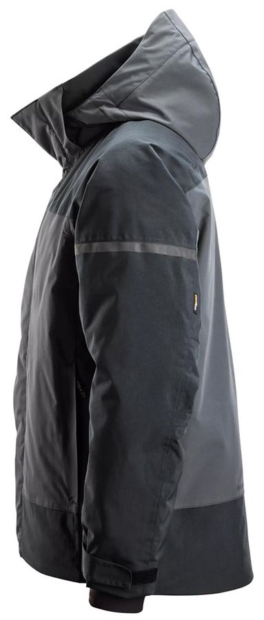 Winterjacke AllroundWork - Snickers, grau/grau, wasserdicht