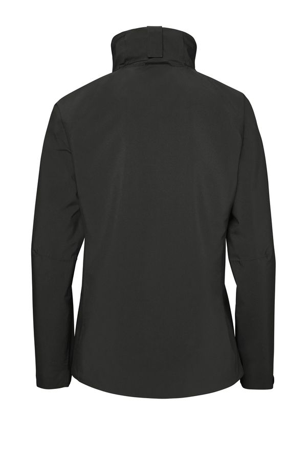 HAKRO Damen High-Activejacke ECO,Gr.L - Farbe: karbongrau, 100% Polyester rec.