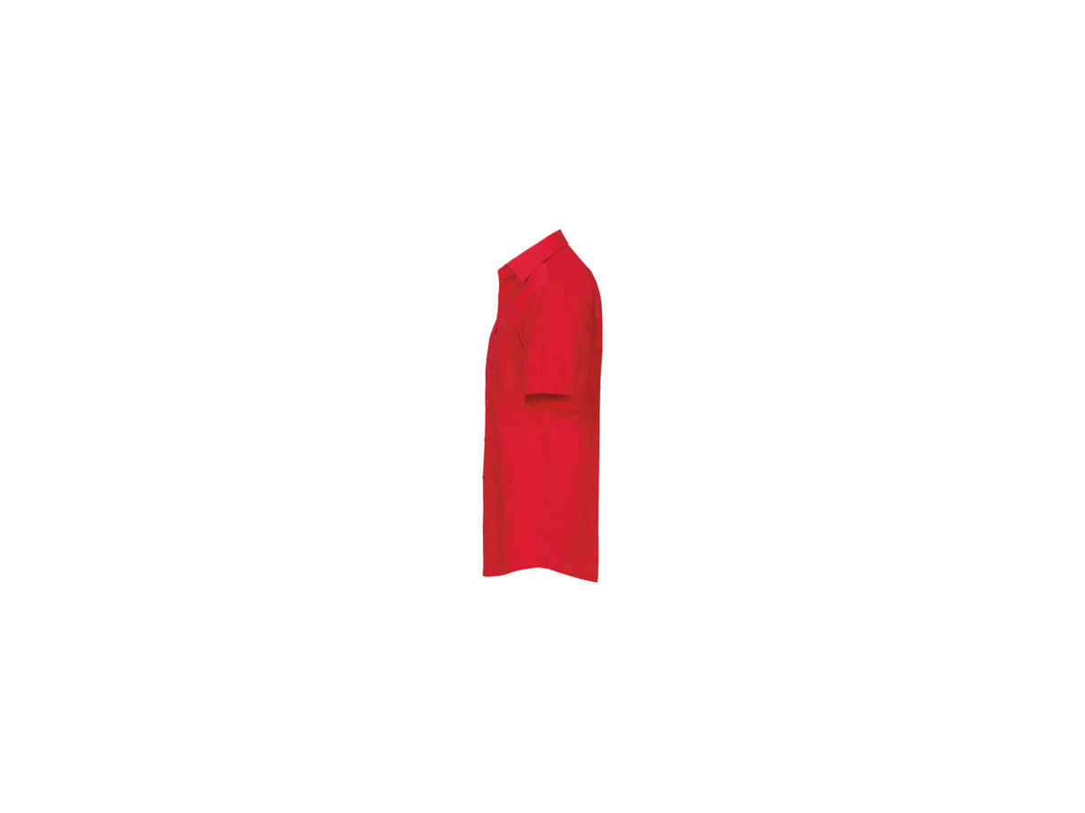 Hemd ½-Arm Performance Gr. XL, rot - 50% Baumwolle, 50% Polyester, 120 g/m²