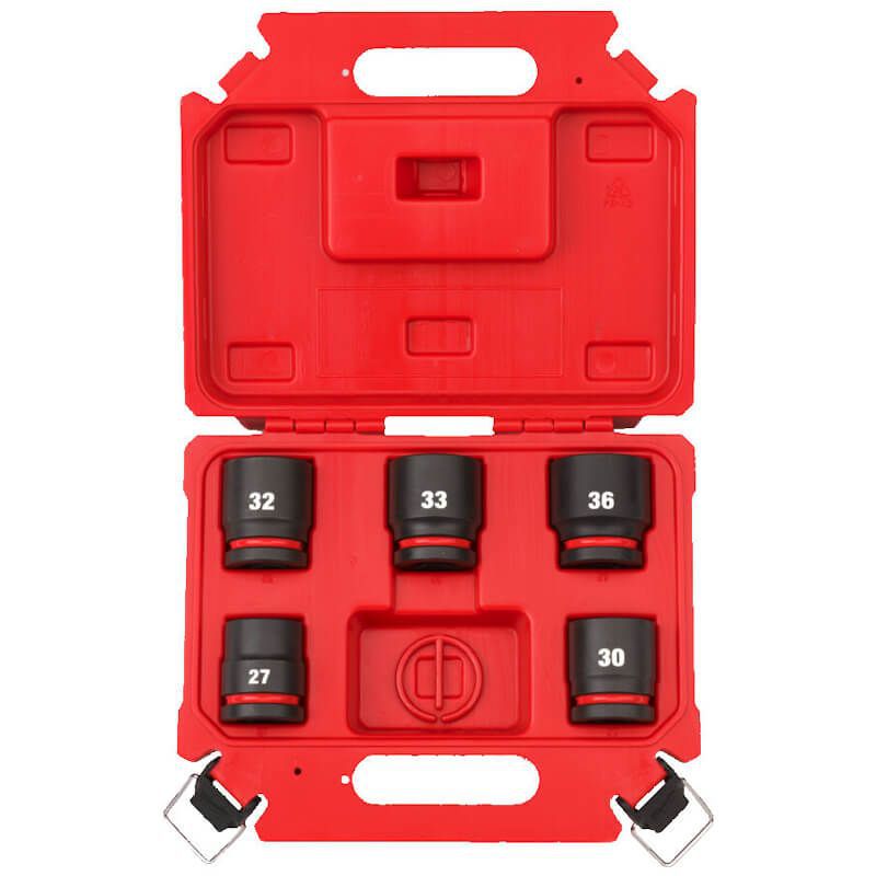 Schlagnuss Shockwave SET 1" 5-tlg. - Milwaukee