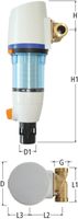 Aquapro Fil rückspülbar PN 16 Nussbaum - Nr. 18100