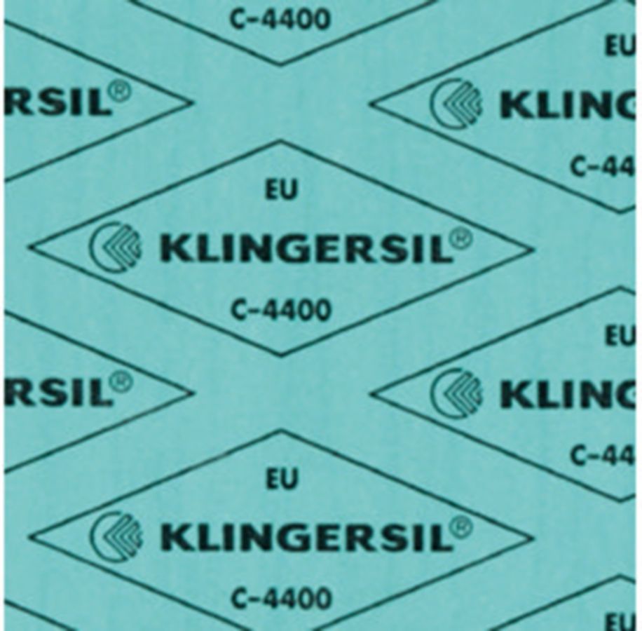 Dicht.Platte 1000x1500/1.5 Kling.C-4400 - grün Max.Temp.bei 40 bar 150°C SVGW