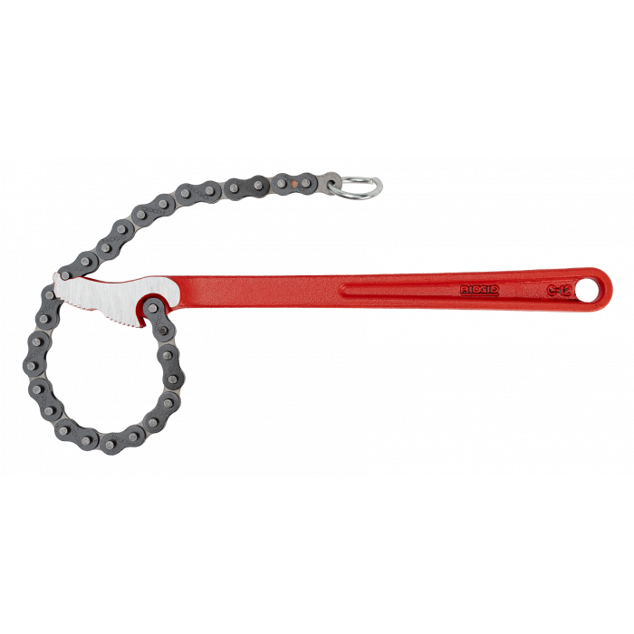 Kettenrohrzange RIDGID C-12 - Spannbereich 100 mm, Kettenlänge 390 mm