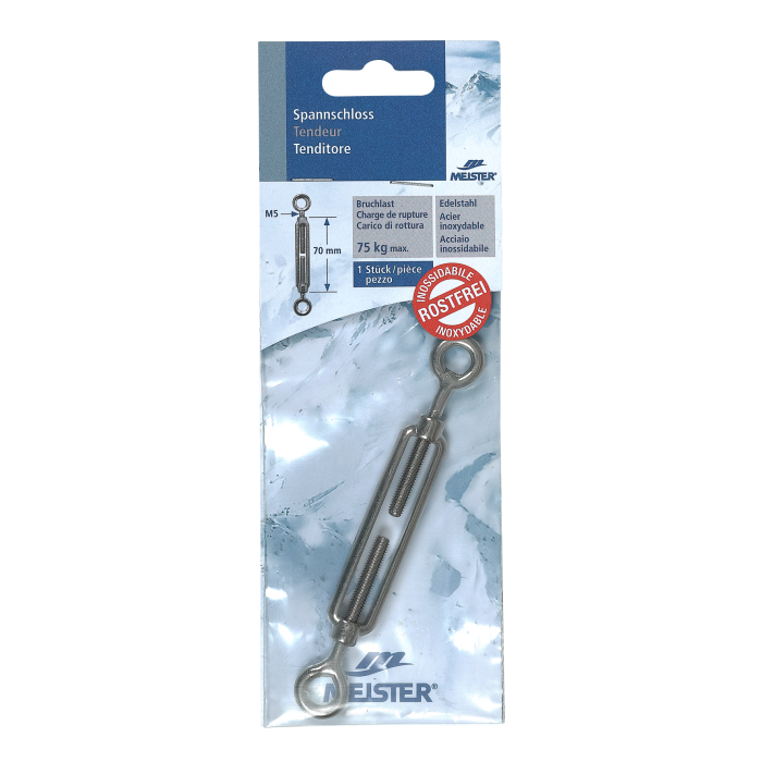 Spannschloss OE/OE MEISTER Edelst. Inox