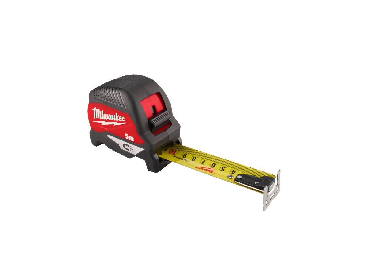Premium-Bandmass magnetisch 5 Meter - Milwaukee 27mm Band Breite,beidseitig