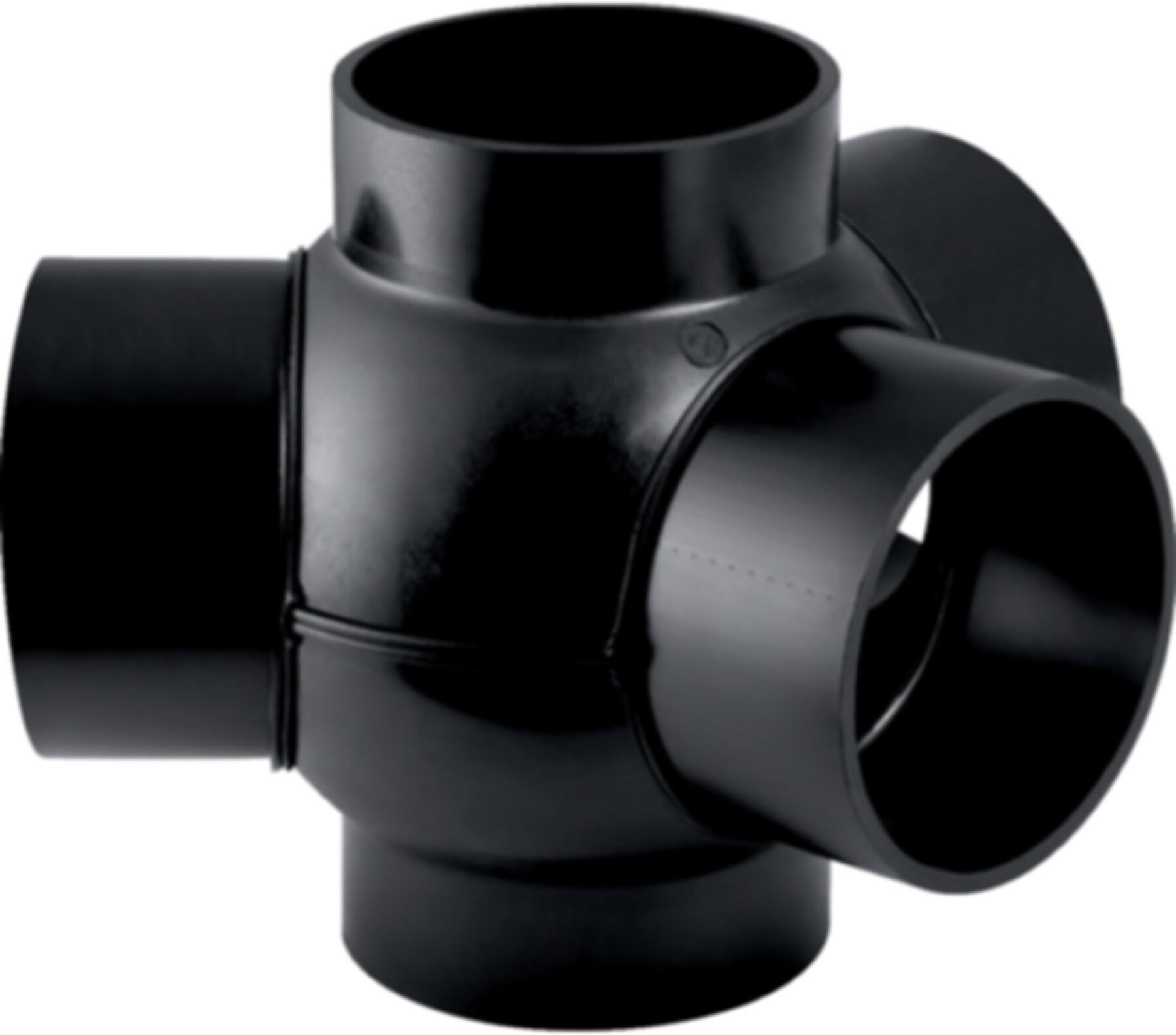Geberit PE Mehrfach-Abzweig 135° - 3-teilig