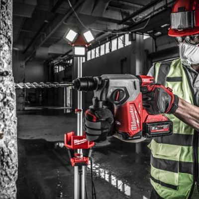 Akku-Kombihammer M18ONEFHX-0 - Milwaukee in HD-Box ohne Akku/+40Bohrer