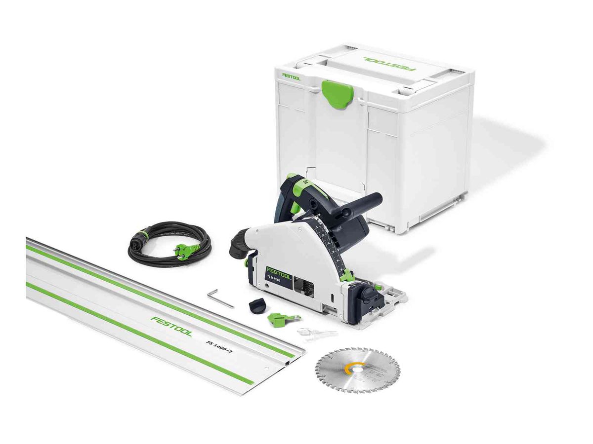 Tauchsäge TS 55 FEBQ-Plus-FS CH - Festool (mit Führungsschiene FS 1400/2)