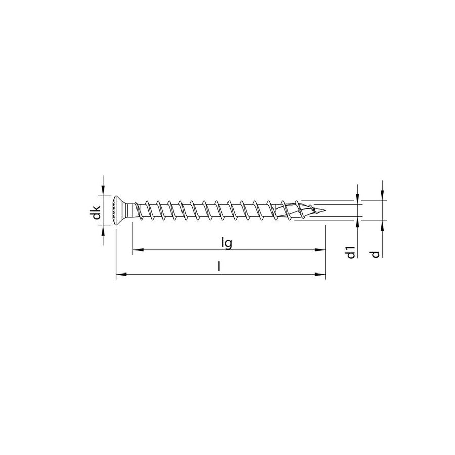 Fassadenschraube HECO TOPIX Plus