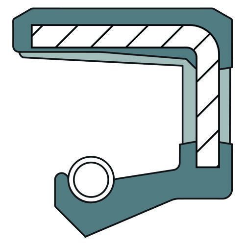 Radial-Wellendichtring Form A, FKM