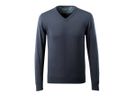 Strickpullover V-Ausschnitt Gr. S - Mascot, schwarzblau