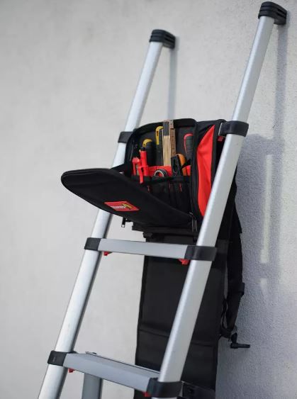 TELESTEPS Teleskopleiter Prime 4.1m SET - Arbeitslänge 4.9m Breite 560 mm