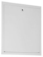 Optiflex Rahmen mit Türe weiss RAL 9010