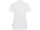 Damen-Poloshirt Stretch Gr. M, weiss - 94% Baumwolle, 6% Elasthan, 190 g/m²