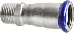 Eurotubi Übergang mit AG Inox