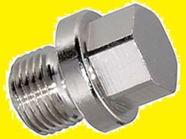 Verschlussschrauben mit Aussensechskant - m. Rohrgew. o. Dichtring Messing ver-