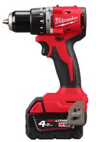Akku-Schlagbohrschrauber Milwaukee - M18LPDRC-422C 1x4.0 Ah/1x2.0Ah