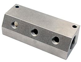 Verteilerliste ALU 50x40x130 - IG 3/4" - 1/4"