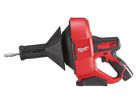 Akku-Rohrreiniger MILWAUKEE M12BDC8-202C - mit 8 mm Spirale, mit Akku