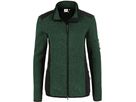 Damen Strickfleecejacke Churchill - Gr. M, tanne meliert