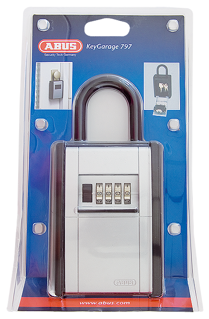 ABUS Schlüsselsafe Keygarage 797 - mit Bügel SB