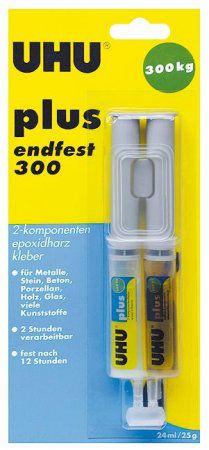 Zwei-Komp.kleb.Uhu plus endf - Spritze 2x12ml,  45585