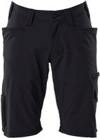 Shorts leicht ultimate Stretch, Gr. C42 - schwarz, 88% PES / 12% EOL, 275 g/m2