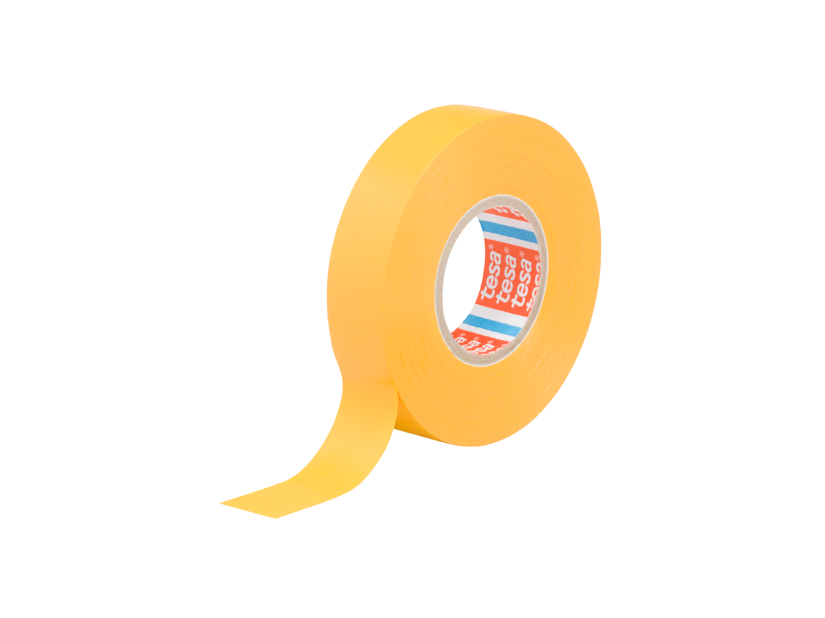Isolierband Tesaflex 4163 - 19mmx33m, gelb