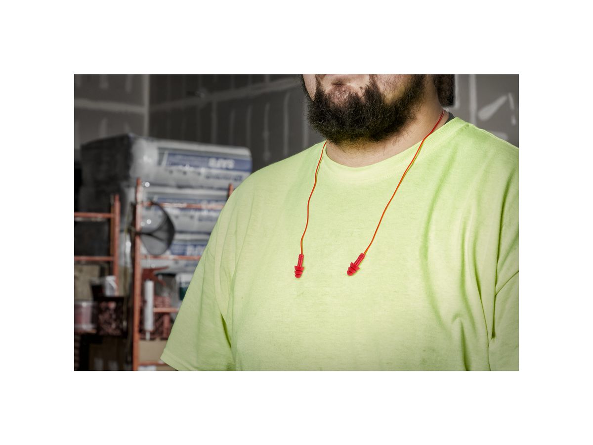 Gehörschutzstöpsel 3 Paar mit Schnur - Milwaukee