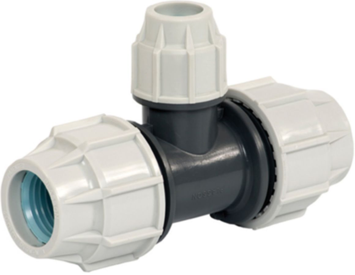 Plasson-Tee 90° Nr. 7340 reduziert