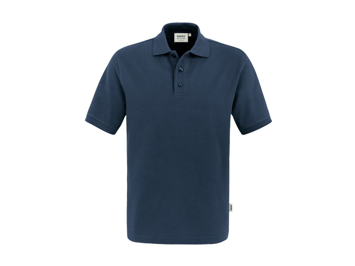 Poloshirt Top Piqué aus 100 % Baumwolle - grau-mel.: 60 % Polyester, 40 % Baumwoll