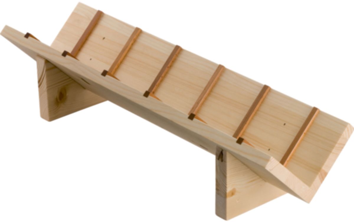 Geberit Anschlagrinne, 40-75 - Werkstoff aus Holz