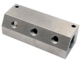 Verteilerliste ALU 50x40x130 - IG 3/4" - 1/4"