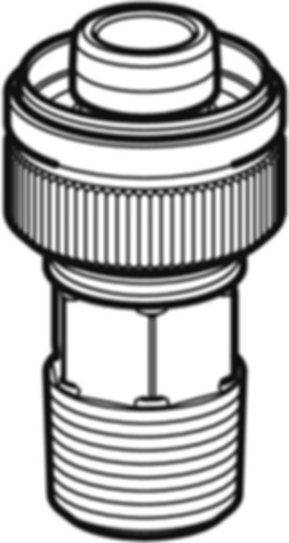 PushFit Schnellkupplung mit AG 16-R 1/2"