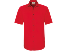 Hemd ½-Arm Performance Gr. 3XL, rot - 50% Baumwolle, 50% Polyester, 120 g/m²