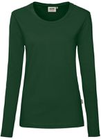 Damen Longsleeve Mikralinar, Gr. 2XL - tanne