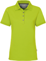 Damen-Poloshirt Cotton-Tec Gr. 2XL, kiwi - 50% Baumwolle, 50% Polyester