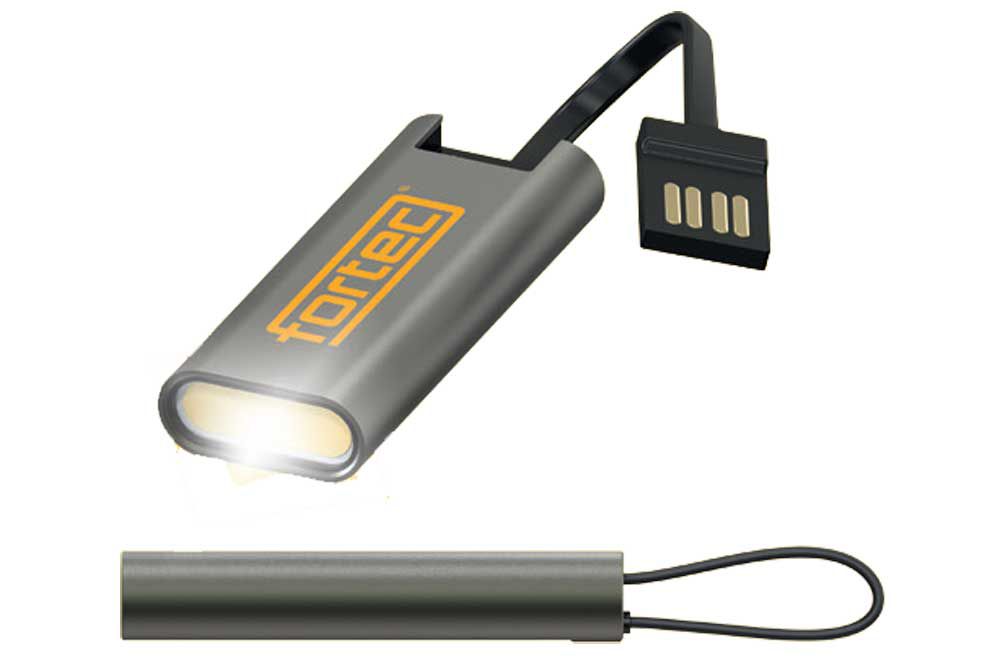 LED-Schlüsselanhängerleuchte, Fortec - 7.5-75 Lummen dimmbar
