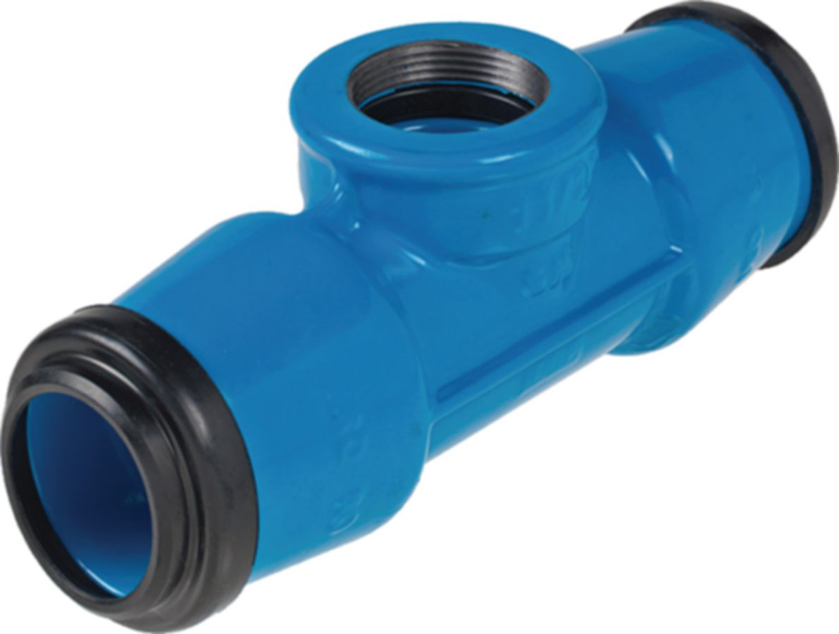 Steckfitting-T-Stück Hawle - mit Innengewinde