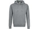 Kapuzen-Sweatshirt Premium L grau mel. - 60% Polyester, 40% Baumwolle, 300 g/m²