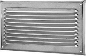 Wetterschutzgitter ALU horizontal - ohne Fliegengitter