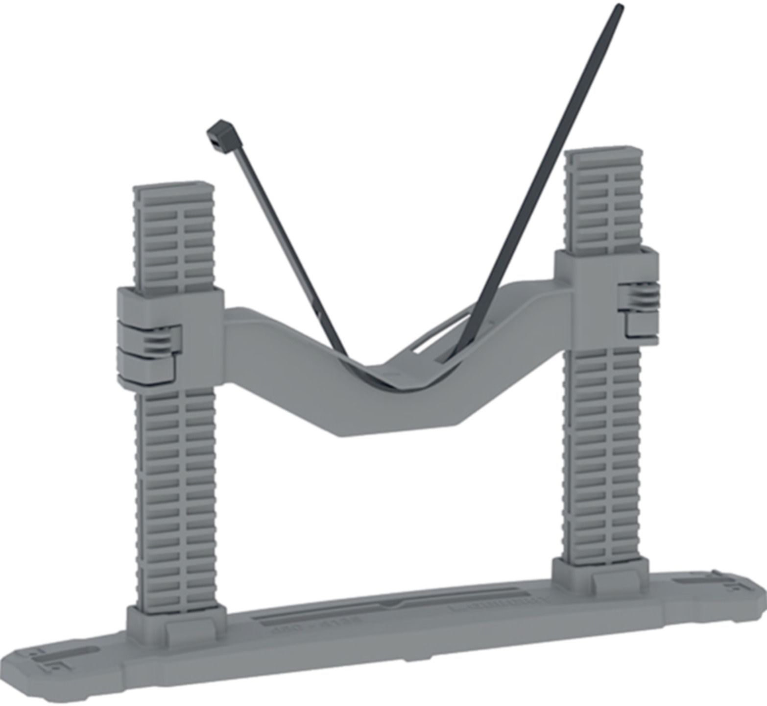 Geberit Einlegerohrschellen - 50-135mm H= 200mm, PP, grau Pak à 20Stk.