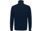 Zip-Sweatshirt Premium Gr. 3XL, tinte - 70% Baumwolle, 30% Polyester, 300 g/m²
