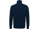 Zip-Sweatshirt Premium Gr. 6XL, tinte - 70% Baumwolle, 30% Polyester, 300 g/m²