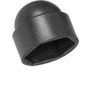 6-kt Schutzkappen Poly schwarz M5/s8 - Pak à 100 Stk