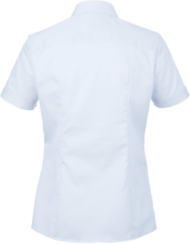 Bluse ½-Arm Business Gr. S, himmelblau - 100% Baumwolle, 120 g/m²