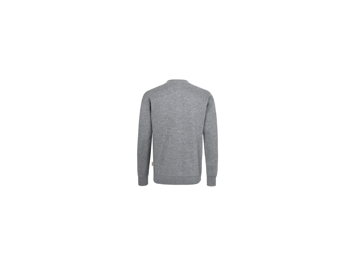 Sweatshirt Premium Gr. L, grau meliert - 60% Polyester, 40% Baumwolle, 300 g/m²