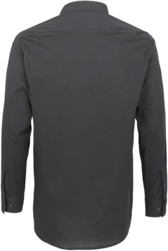 Hemd 1/1-Arm Perf. Gr. 6XL, anthrazit - 50% Baumwolle, 50% Polyester, 120 g/m²