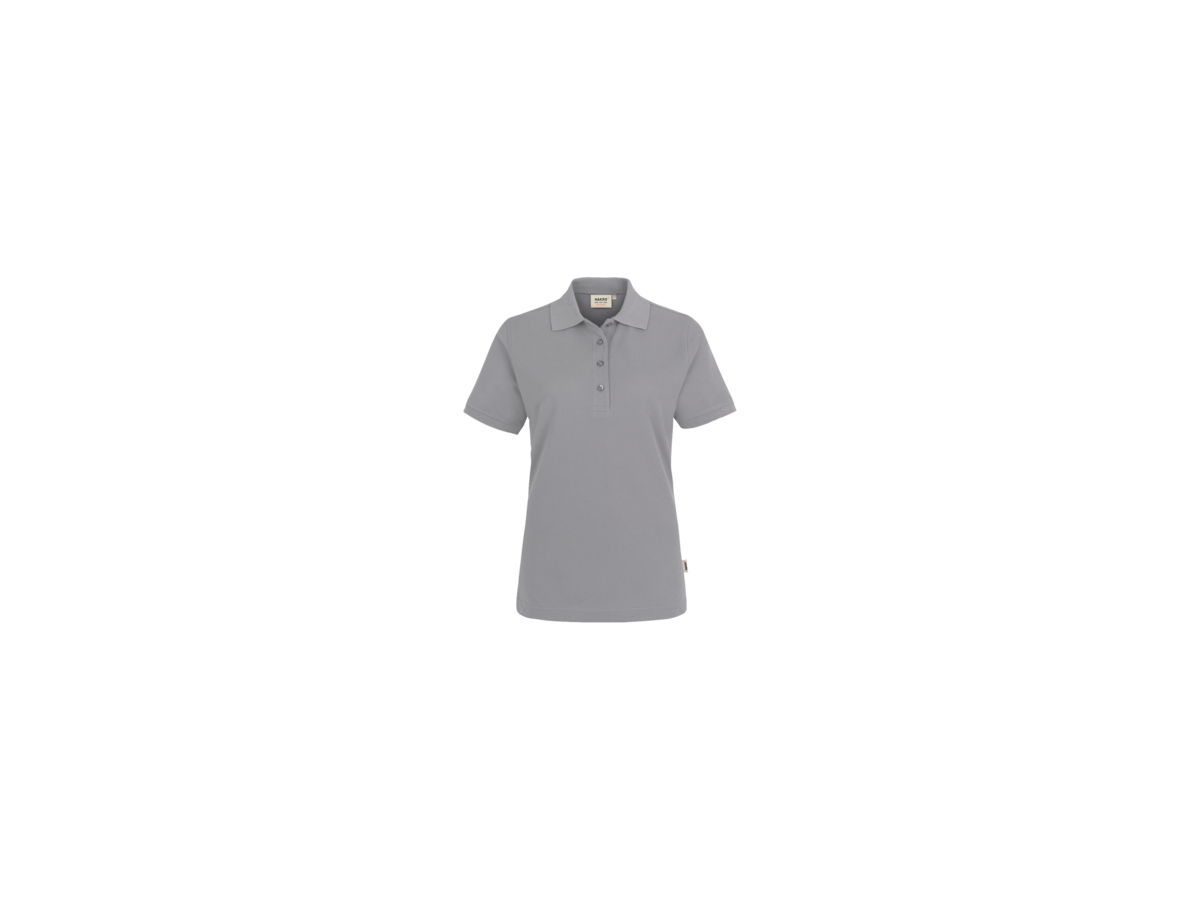 Damen-Poloshirt Performance Gr. L, titan - 50% Baumwolle, 50% Polyester