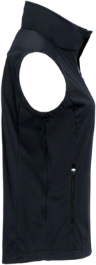 Damen-Light-Softsh.we. Sarina 4XL schw. - 100% Polyester, 170 g/m²